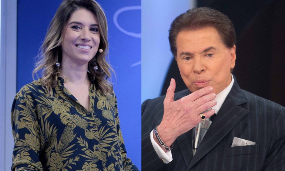 Silvio Santos e Rebeca Abravanel no SBT novo programa do SBT filha de silvio santos