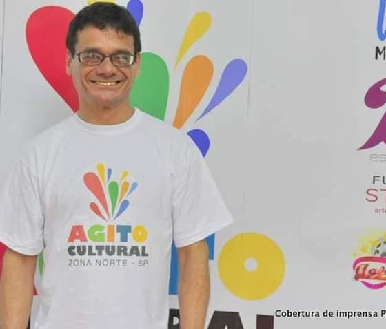 O ator Amilton Ferreira é conhecido como agitador cultural de São Paulo (Foto: Reprodução)