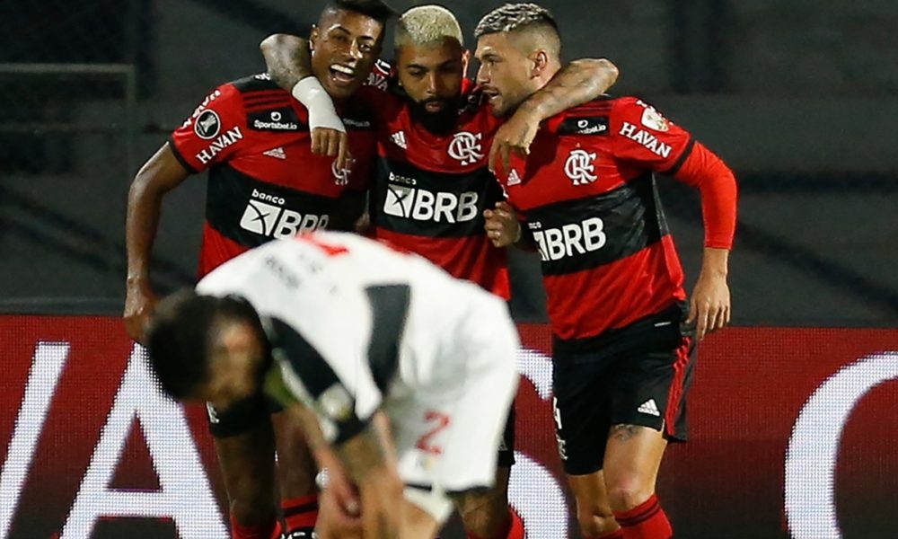 Flamengo na Libertadores. Getty Imagens