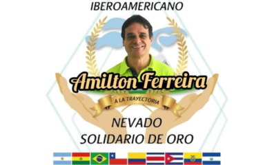 Amilton Ferreira foi o grande vencedor do Prêmio Internacional Nevado de Ouro Solidário Brasil 2021. Confira todos os detalhes no OCanal.