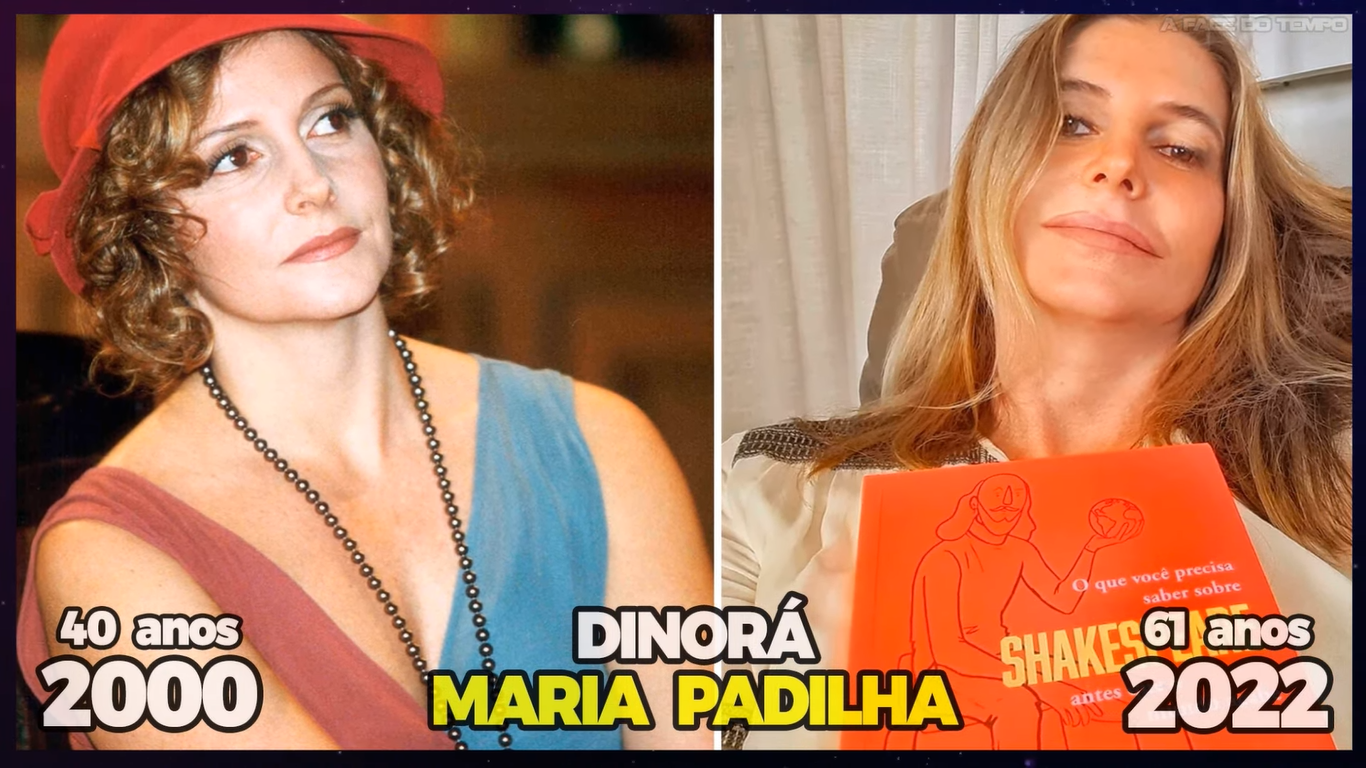 Maria Padilha interpretou a Dinorá em O Cravo e a Rosa (Créditos: Youtube/Canal A Face do Tempo)